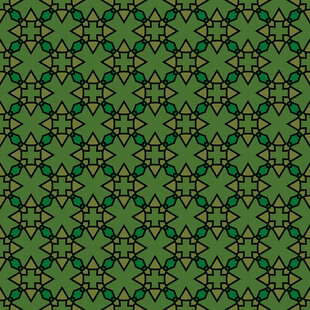 绿色几何图案纹理背景