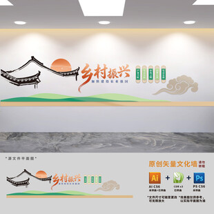 乡村振兴党建文化墙