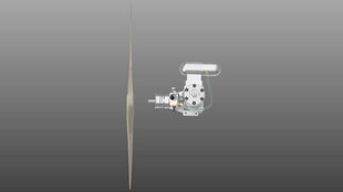 固定翼无人机发动机螺旋桨的安装