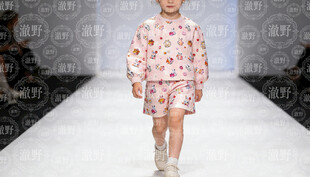 数码印花  效果花 卡通