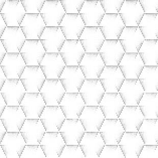 六边形几何图案背景