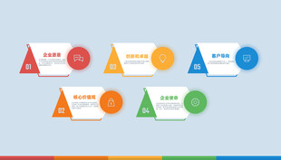 多彩标签样式展示