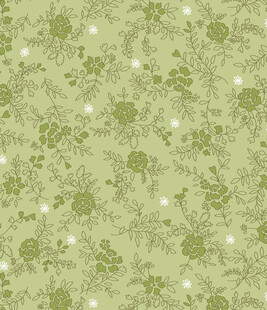 浅绿色花卉图案背景纹理