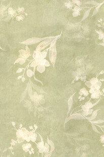 淡绿色花卉纹理背景图