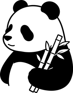 抱竹熊猫