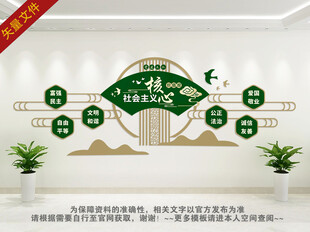 核心价值观文化墙