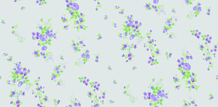 淡紫色花卉图案背景