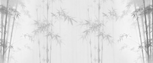 新中式灯箱水墨竹林