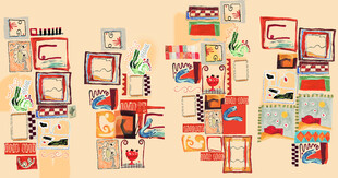 复古拼贴风手帐元素集合