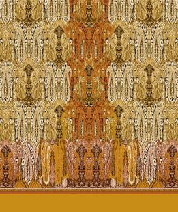 复古几何图案织物纹理