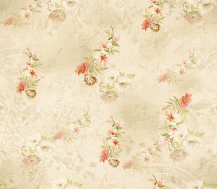 复古花卉纹理墙纸图案