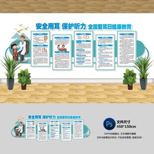 安全用耳文化墙