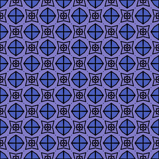 蓝色几何图案纹理背景