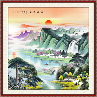 国画山水
