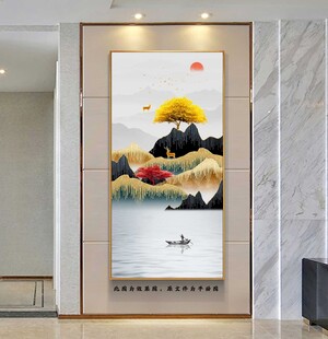 发财树玄关