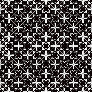 黑白几何图案纹理背景