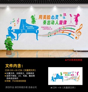 音乐室文化墙