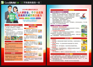 2026年防灾减灾日宣传单