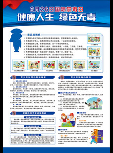 国际禁毒日海报