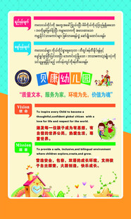 学校定位海报