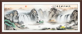 办公室山水画
