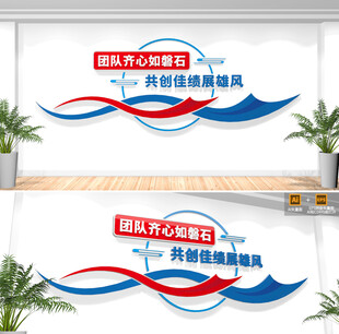 公司励志标语文化墙