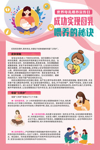 成功实现母乳喂养的秘诀