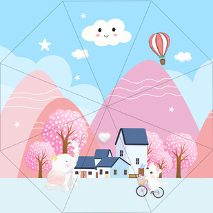 女生小众不撞款雨伞