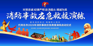 消防事故应急救援演练活动背景