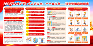 2026年生产消防安全知识海报
