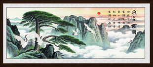 黄山迎客松 
