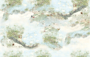 梦幻水彩纹理背景图案