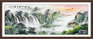 办公室山水画