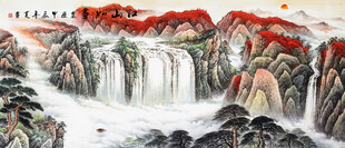山水国画