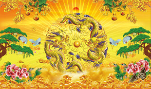 双龙戏珠
