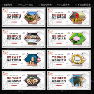 审计文化展板