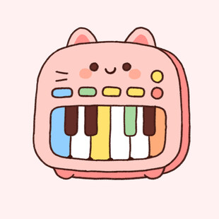 粉色电子琴