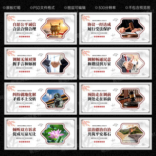 人民调解 宣传展板