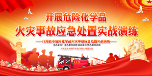 危险化学品火灾应急演练