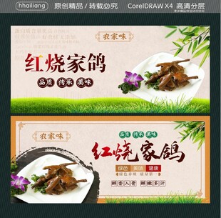 红烧家鸽