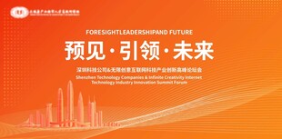 橙色科技感主画面