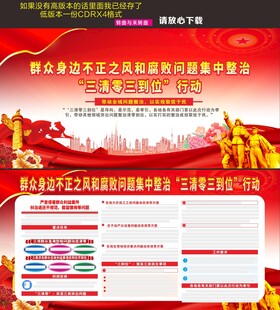 整治群众身边不正之风和腐败问题