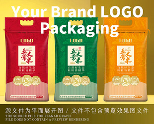复古大米包装设计
