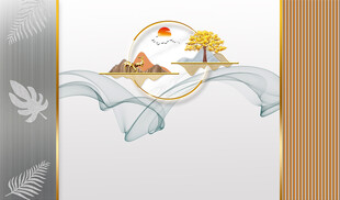 轻奢风电视背景墙