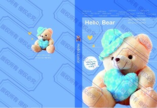 可爱小熊玩偶产品展示图