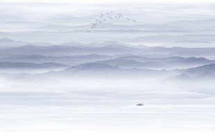 山水水墨画