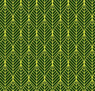 绿色叶脉纹理无缝图案