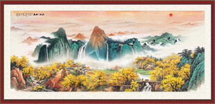 国画山水画