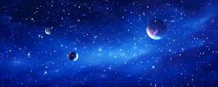 巨幅宇宙星空背景