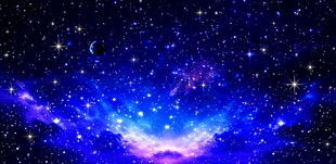 蓝色星空软膜天花吊顶